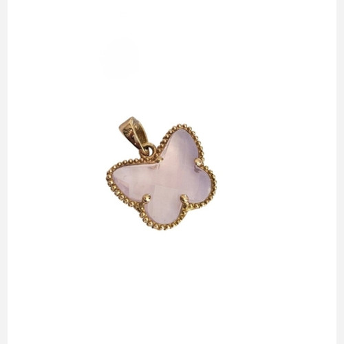 آویز طلا 18عیار ونکلیف پروانه 1.250گرم