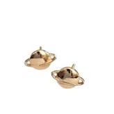 گوشواره میخی طلا 18عیار زحل 1.320گرم