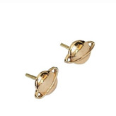 گوشواره میخی طلا 18عیار زحل 1.320گرم
