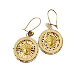 گوشواره طلا 18عیار ورساچ 5.300گرم