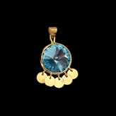 مدال طلا 18عیار سواروسکی آسمان 1.010گرم