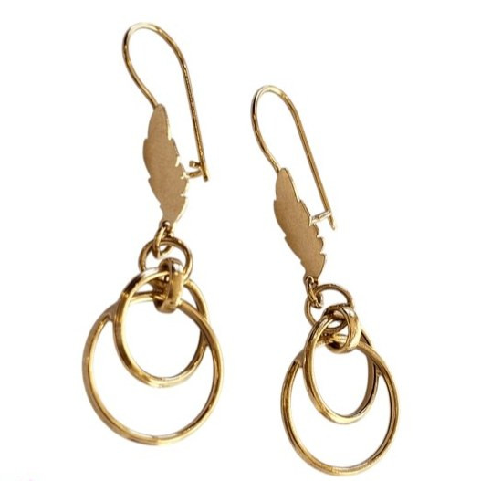 گوشواره طلا 18 عیار مورن هانیه 2.320گرم