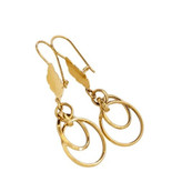 گوشواره طلا 18 عیار مورن هانیه 2.320گرم