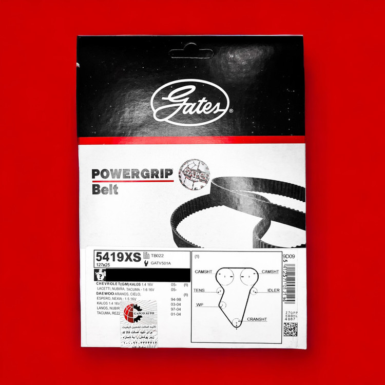 تسمه تایم گتس مدل 127 مناسب برای سمند EF7