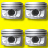 بوش و پیستون و گژن پین خودرو فورس مدل استاندارد مناسب برای سمند XU7 و سمند سورن XU7 بسته ۴ عددی
