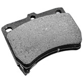 لنت ترمز دیسکی جلو خودرو فورس مدل 003556 دو جفت مناسب برای سایپا پراید 151 (وانت)، پراید وانت