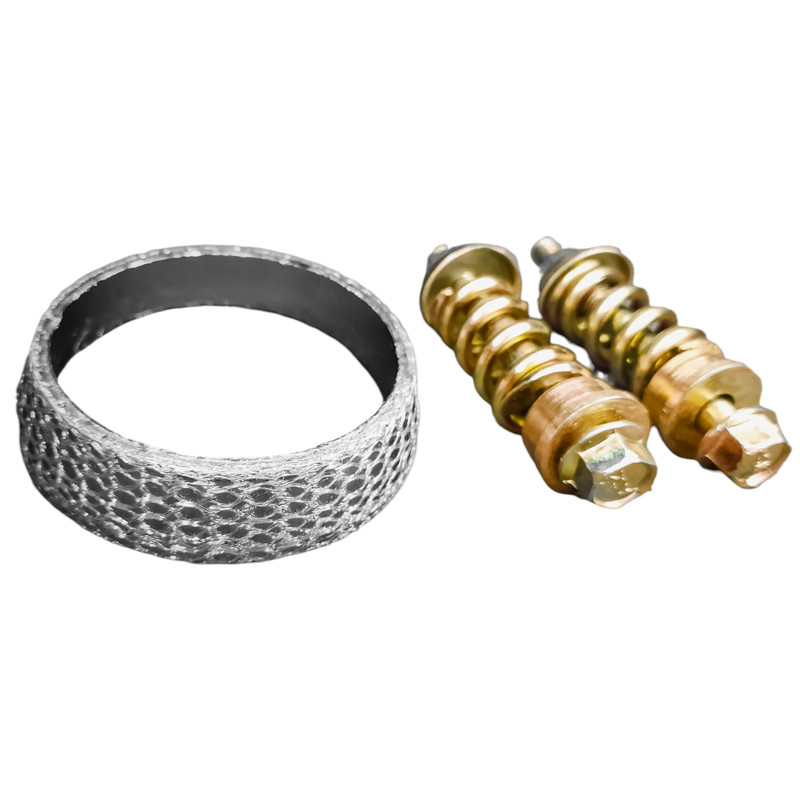 مجموعه واشر و پیچ و مهره گلویی اگزوز خودرو فورس مدل 002690 مناسب برای دنا و دنا پلاس بسته ۳ عددی