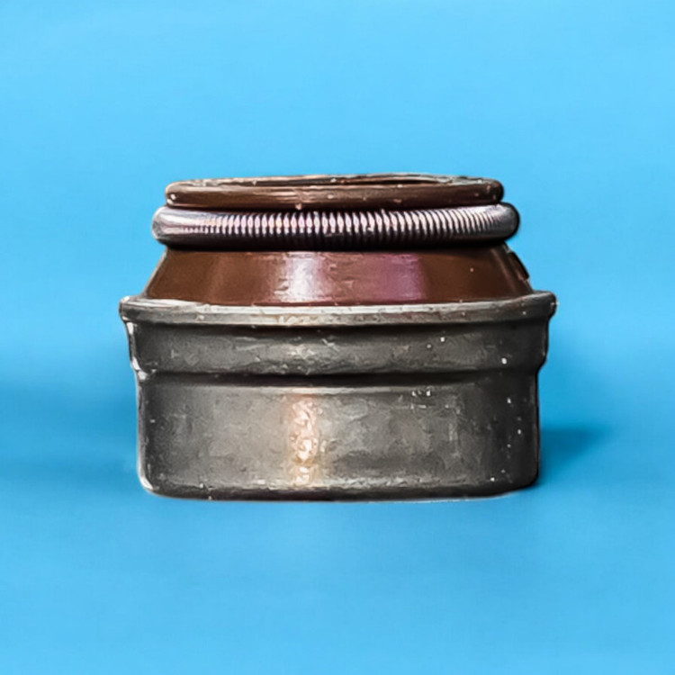 کاسه نمد ساق سوپاپ فورس مدل فنر دار مناسب برای سمند XU7 , سمند سورن پلاس XU7P بسته ۸ عددی